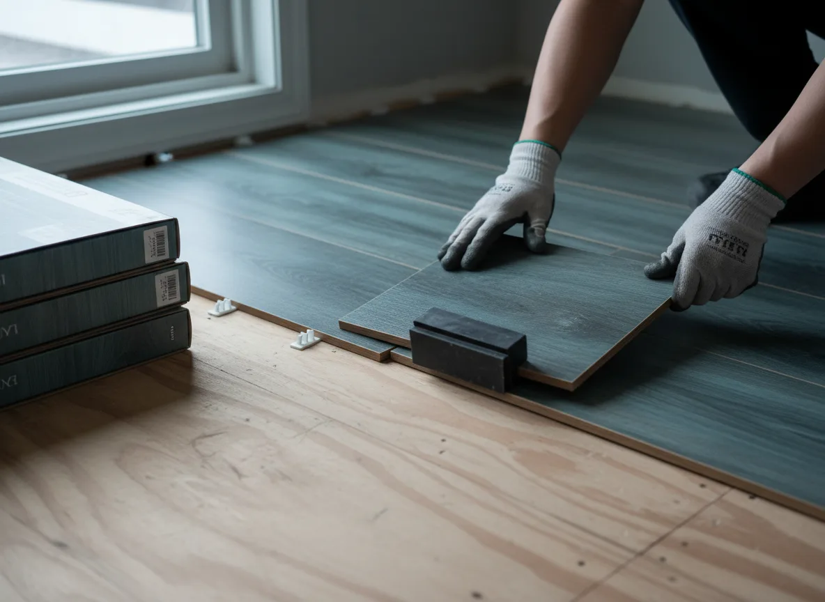 Luxury Vinyl Plank Installation company in Foxboro, WI